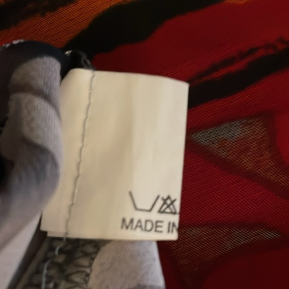 OLIVIER STRELLI Sheer Dress Cover Up Deep Side Slits Vintage VTG Size 38 Medium - Picture 6 of 9